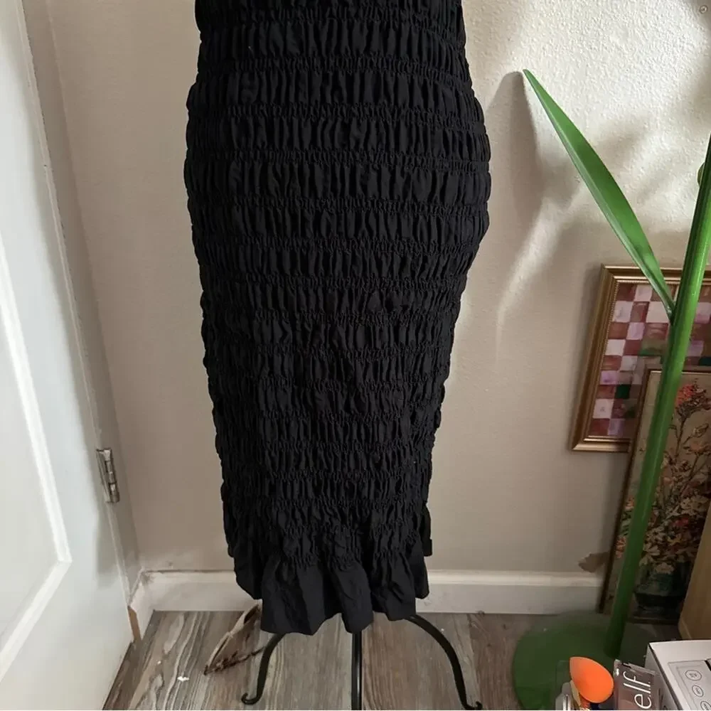 Everlane The Smocked Column Dress XXS